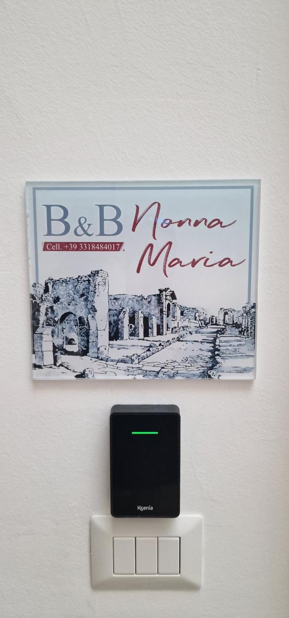B&B Nonna Maria Pompei Dış mekan fotoğraf